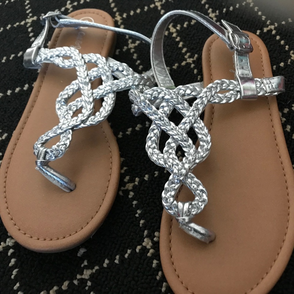 Girls Sandals Size 2 Cat & Jack NWOT